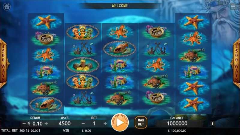 Play Poseidon Treasure by Dlv