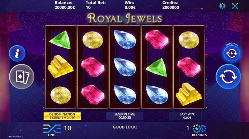 Play Royal Jewels Deluxe by Dlv