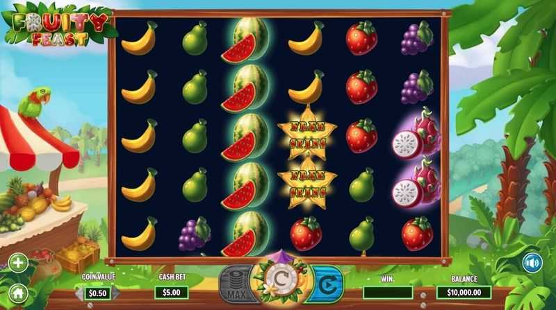 Play Fruity Feast by Dragon Gaming