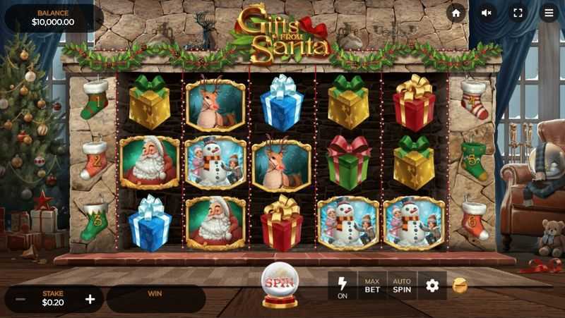 Play Gifts from Santa by Dragon Gaming