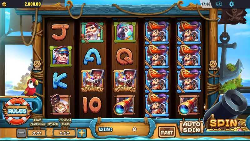 Play Pirates Treasure by Dream Tech