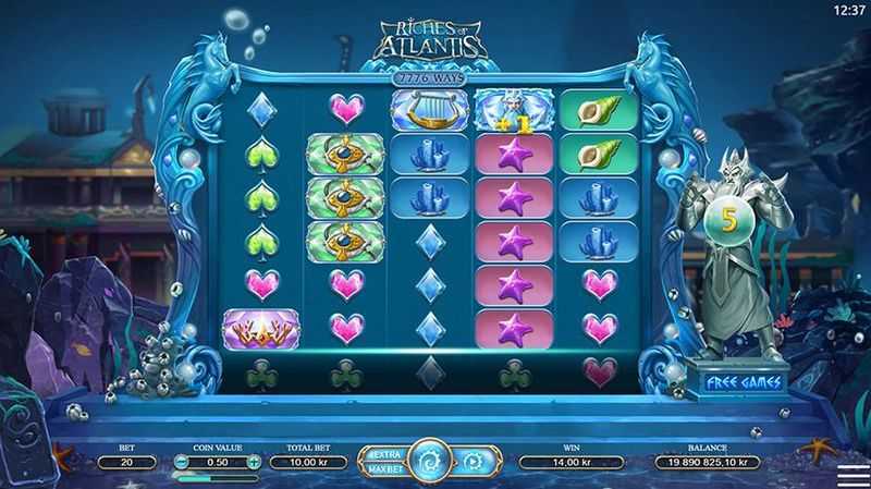 Play Riches of Atlantis by Dream Tech