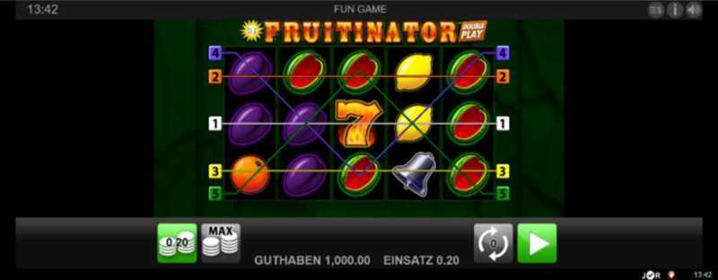 Play Fruitinator Double Play by Edict