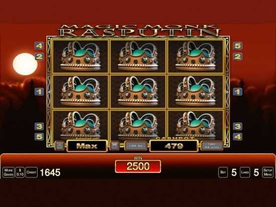 Slot Magic Monk Rasputin X-Mas Edition