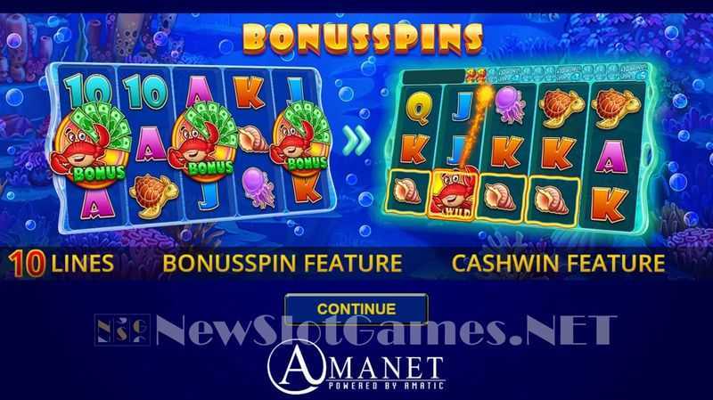 Play Slot Crab by Ela Games