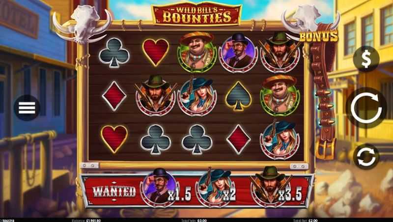 Play Wild Bills Bounties by Endemol Shine Gaming