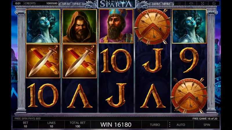 Slot Almighty Sparta