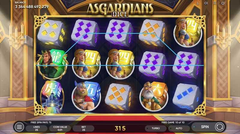 Play Asgardians Dice by Endorphina