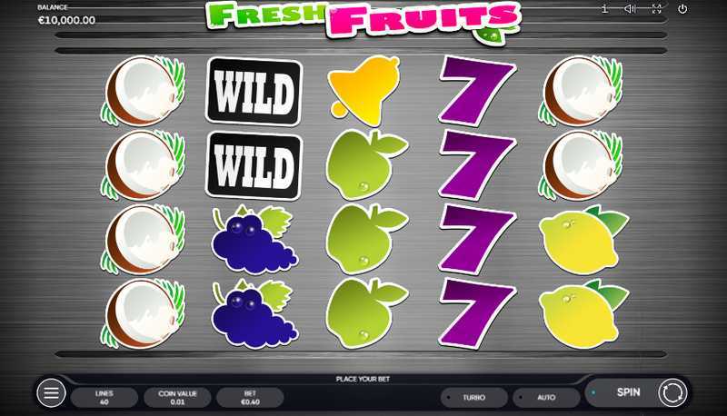 Play Fresh Fruits by Endorphina