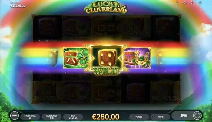 Play Lucky Cloverland Dice by Endorphina