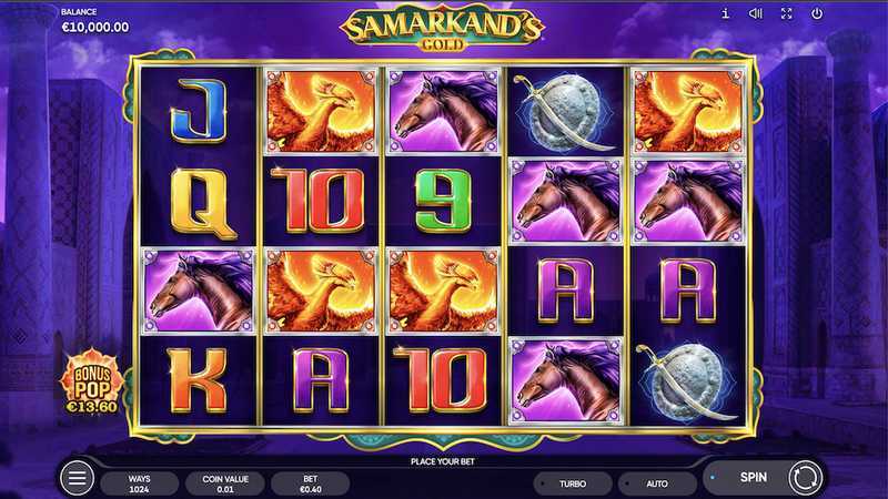 Play Samarkand's Gold by Endorphina