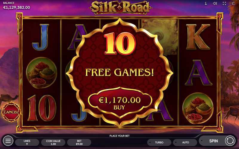 Play Silk Road by Endorphina – Enter a World of Online Casino Game Excitement 