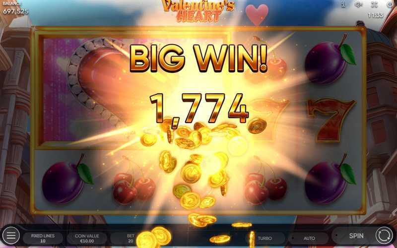 Play Valentine's Heart by Endorphina