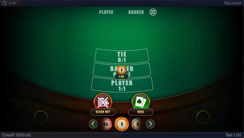 Play Baccarat by Esa Gaming