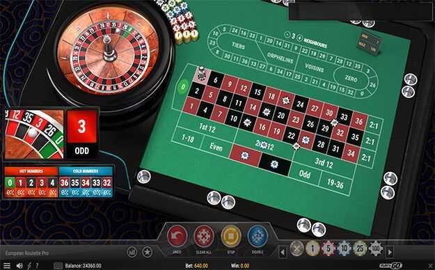 Play Roulette Euro Pro by Espresso Games