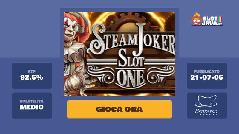 Steam Joker Slot Espresso Games Steam Joker Slot Espresso Games