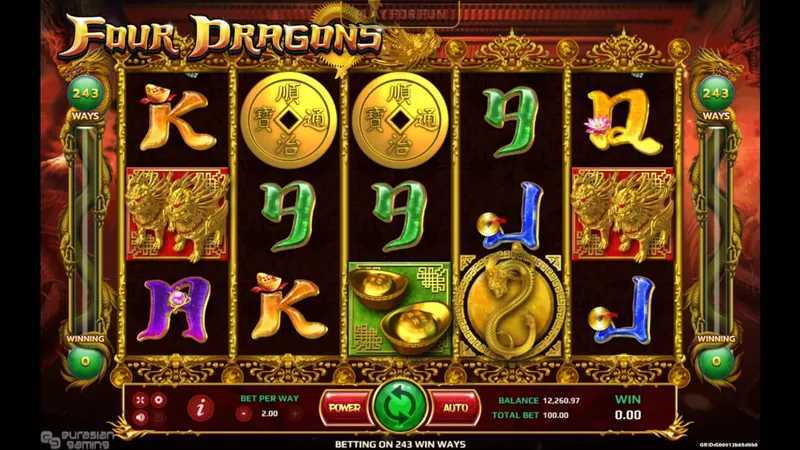 Play Four Dragons by Eurasian Gaming