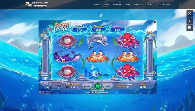 Slot Ocean Spray