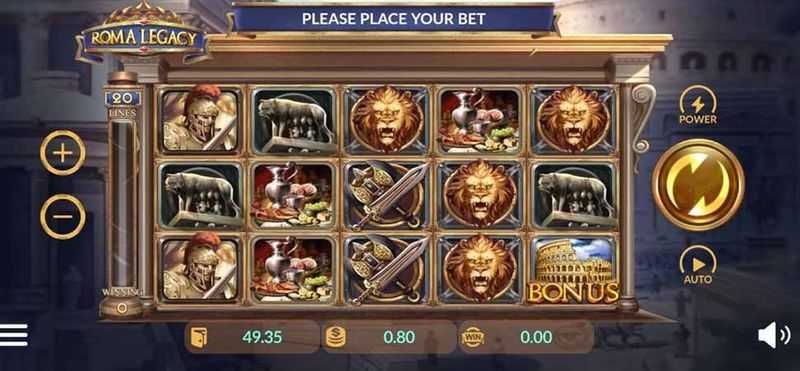 Play Roma Legacy by Eurasian Gaming
