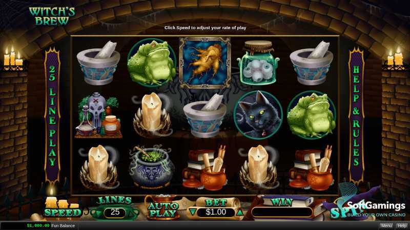 Play Witch's Brew by Eurasian Gaming