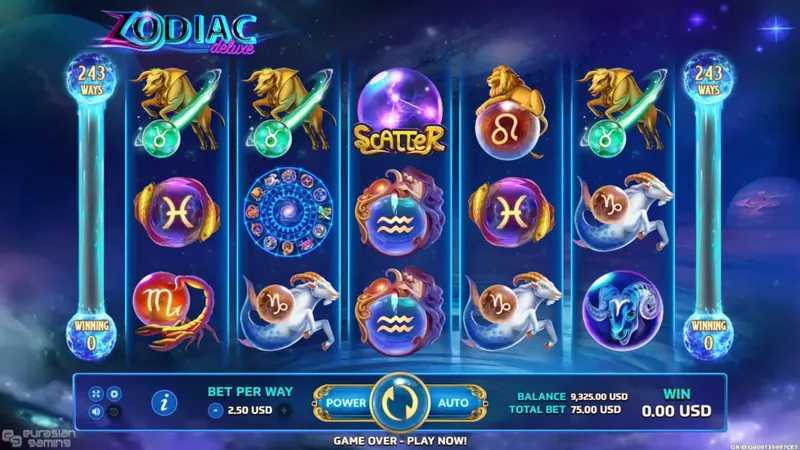 Play Zodiac Deluxe by Eurasian Gaming