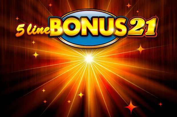 Play 5-Line Bonus 21 by Eurocoin Interactive