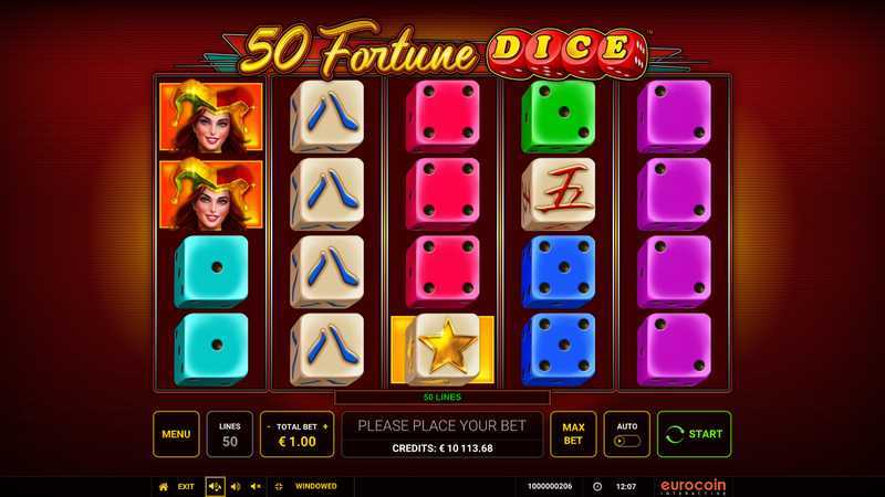 Play 50 Fortune Dice by Eurocoin Interactive