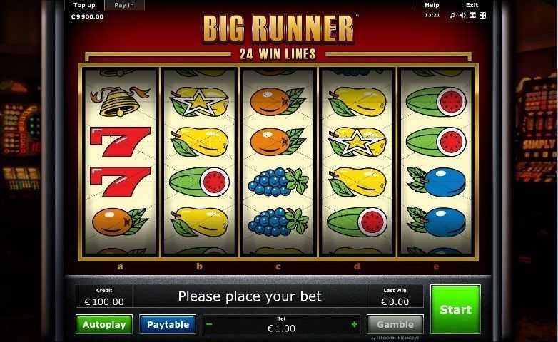 Play Big Runner by Eurocoin Interactive