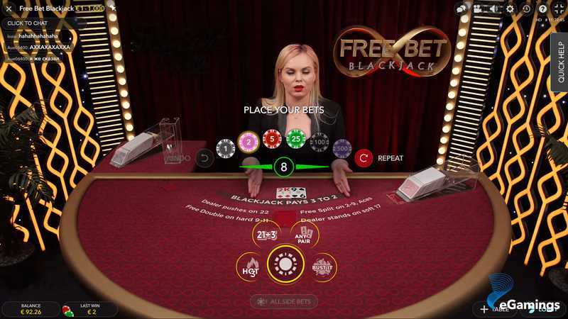 Play Blackjack F by Evolution Gaming