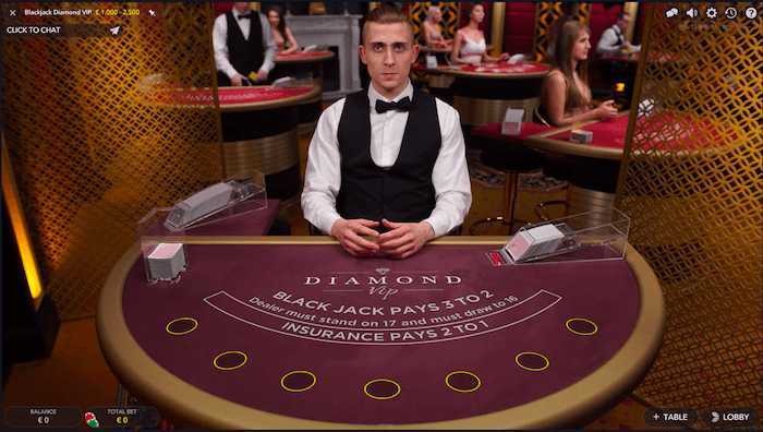 Blackjack VIP D Evolution Gaming Blackjack VIP D Evolution Gaming