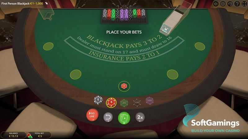 First Person Blackjack Evolution Gaming First Person Blackjack Evolution Gaming