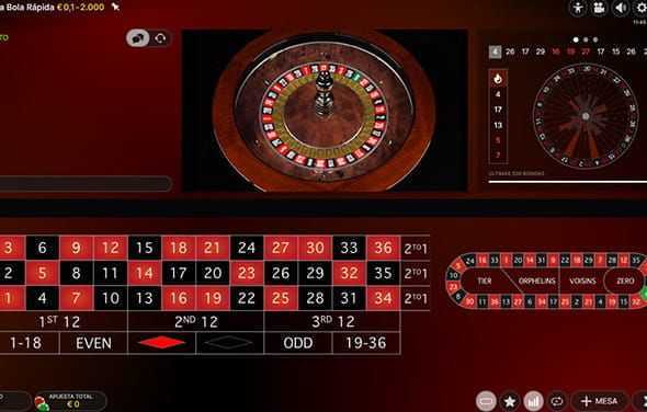 Ruleta Bola Rapida Evolution Gaming Ruleta Bola Rapida Evolution Gaming