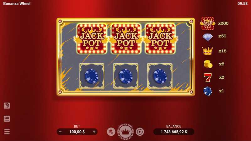 Play Bonanza Wheel by Evoplay