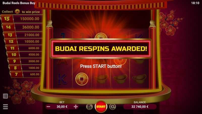 Play Budai Reels by Evoplay