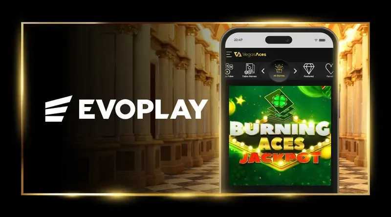 Play Burning Aces Jackpot by Evoplay