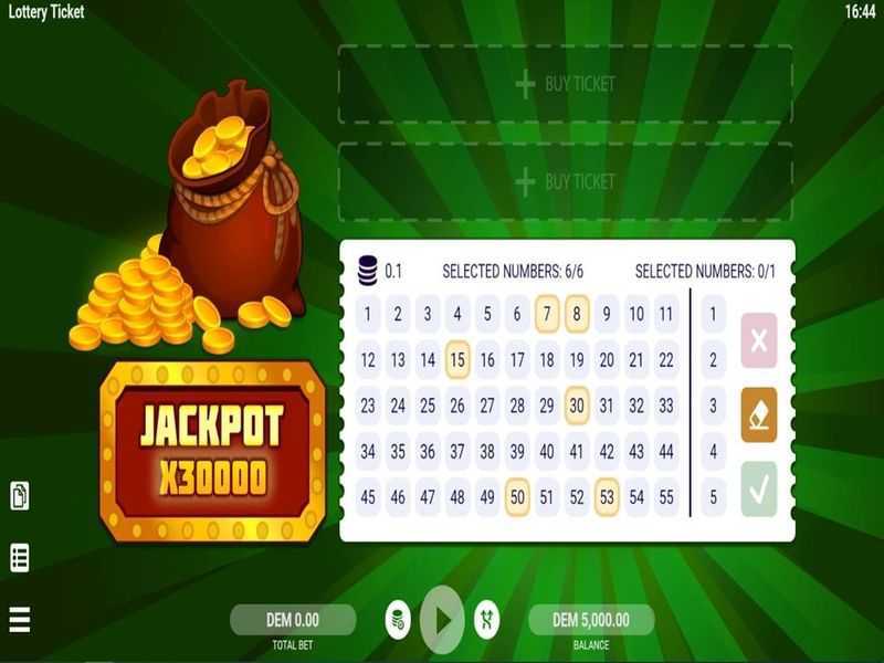 Play Lottery Ticket by Evoplay