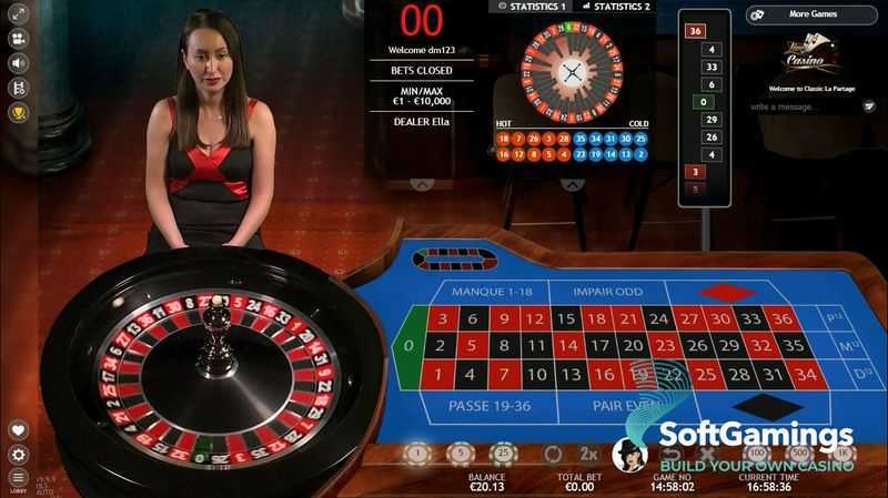 Play Classic La Partage Live Casino by Extreme Live Gaming