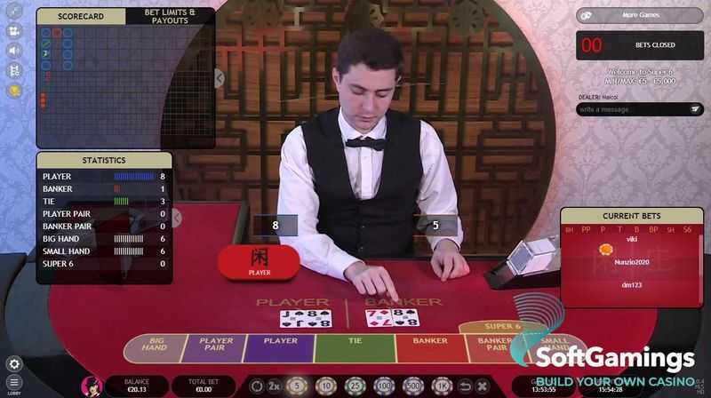 Slot Super 6 Baccarat Live Casino