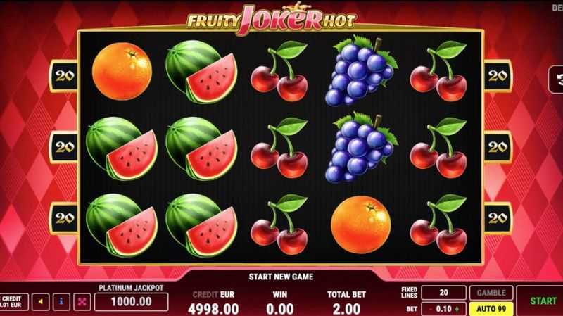 Play Fruity Joker Hot by Fazi