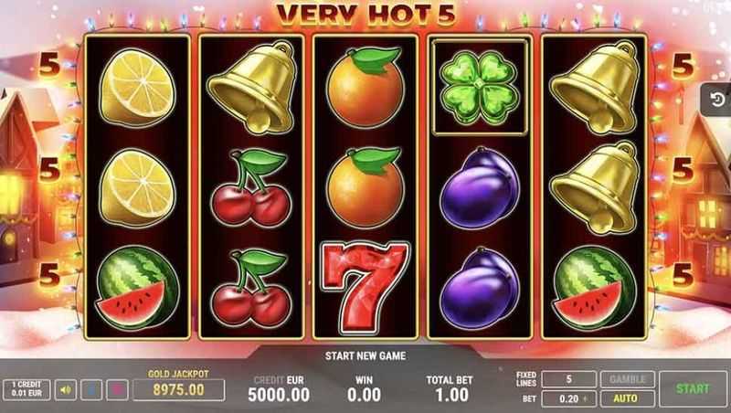 Play Very Hot 5 Christmas by Fazi