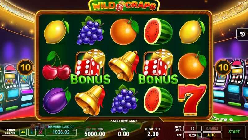 Play Wild Craps by Fazi