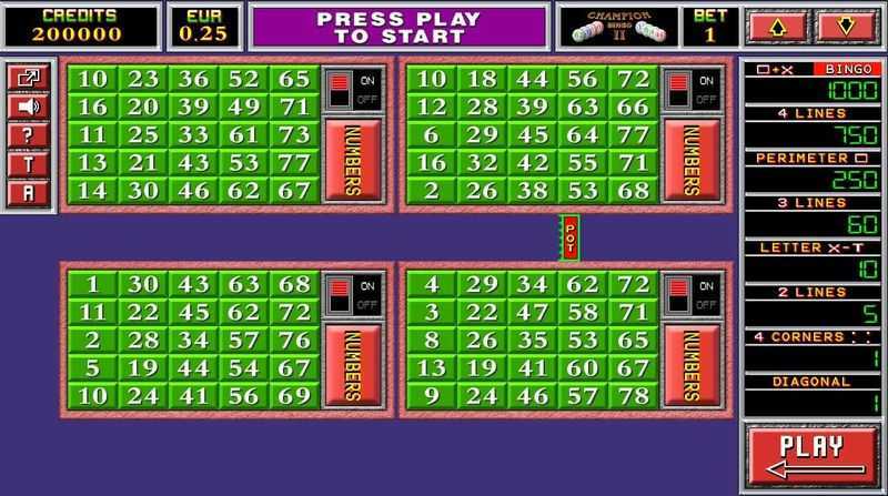 Champion Bingo II Deluxe Champion Bingo II Deluxe