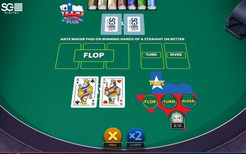 Play Texas Hold'em Bonus by Felt