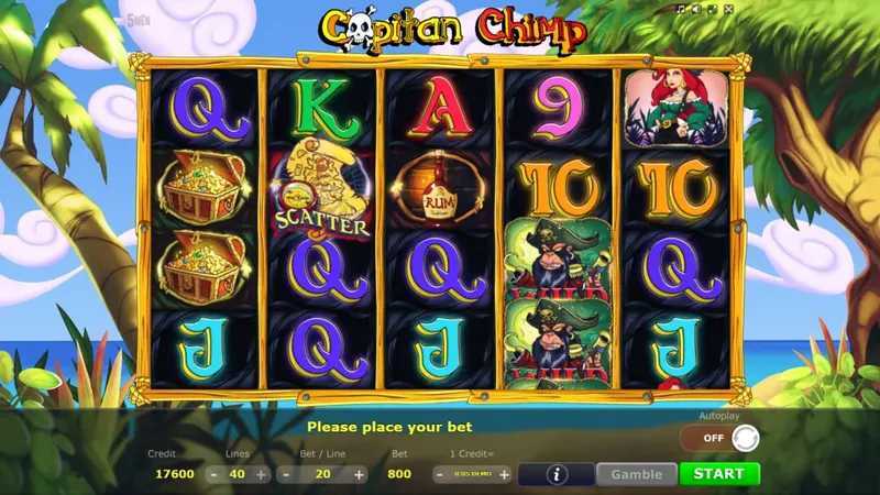 Play Capitan Chimp by Five Men Games