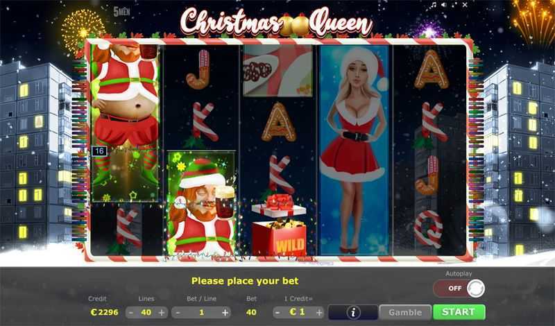 Play Christmas Queen by Five Men Games