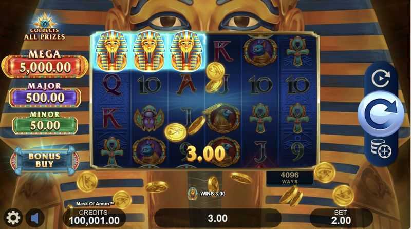 Mask of Amun Mask of Amun