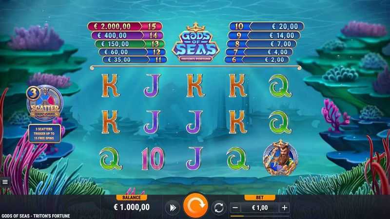 Play Gods of Seas Triton's Fortune by Foxium