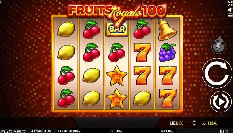 Play Fruits Royale 100 by Fugaso