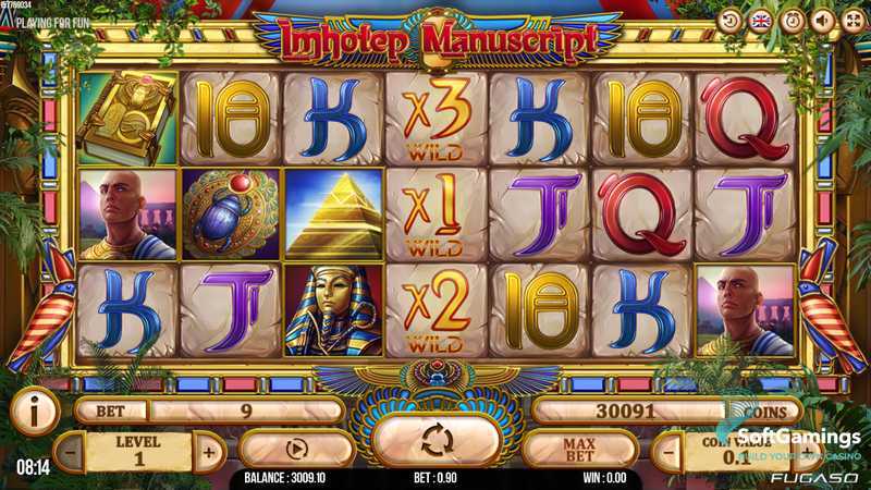 Play Imhotep Manuscript by Fugaso