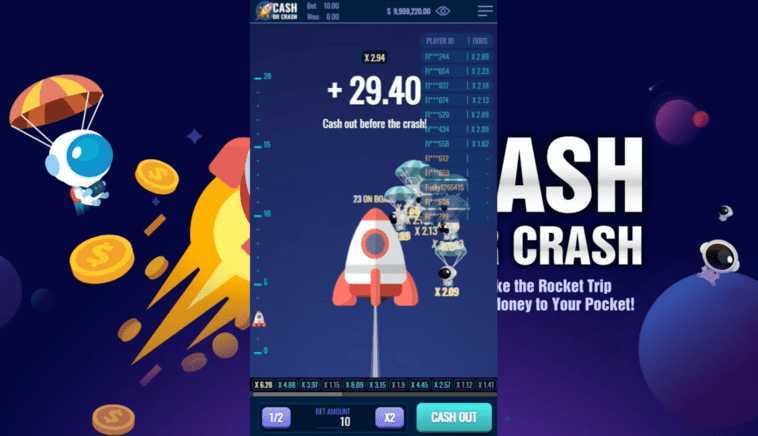 Play Cash or Crash by Funky Games